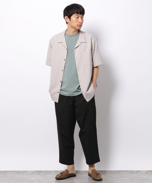 LAKOLE（ラコレ）の「【PARK】ピグメント刺繍Tシャツ / 274816（Tシャツ/カットソー・メンズ・ホワイト/ピンク/ロイヤルブルー/チャコール・MEDIUM/LARGE/X-LARGE）」の10枚目の写真