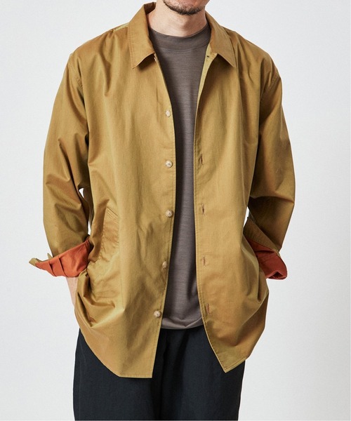 EDIFICE(エディフィス)の「ステンカラー CPOシャツ ライト(シャツ/ブラウス・メンズ・ベージュ/ブルー/グリーン・44/46/48)」の17枚目の写真