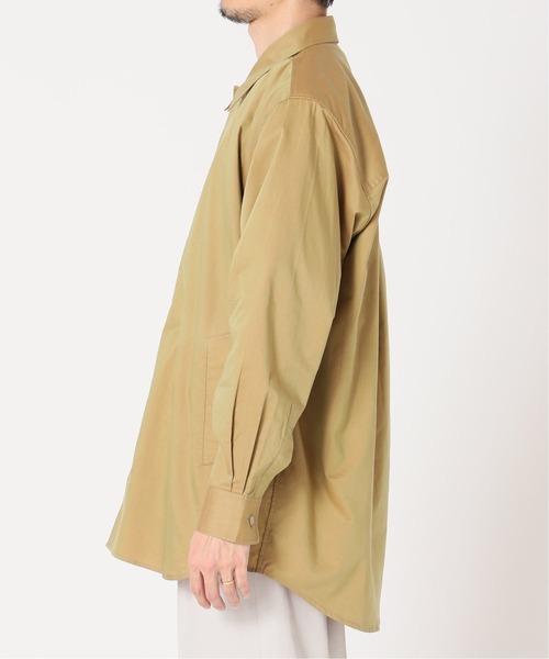 EDIFICE(エディフィス)の「ステンカラー CPOシャツ ライト(シャツ/ブラウス・メンズ・ベージュ/ブルー/グリーン・44/46/48)」の10枚目の写真