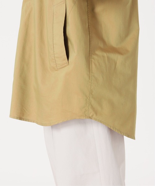 EDIFICE(エディフィス)の「ステンカラー CPOシャツ ライト(シャツ/ブラウス・メンズ・ベージュ/ブルー/グリーン・44/46/48)」の7枚目の写真