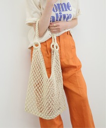 【BAGMATI/バグマティ】 MACRAME HOBO with ROUND RING ON:バック