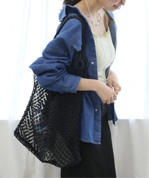 【BAGMATI/バグマティ】 MACRAME HOBO with ROUND RING ON:バック