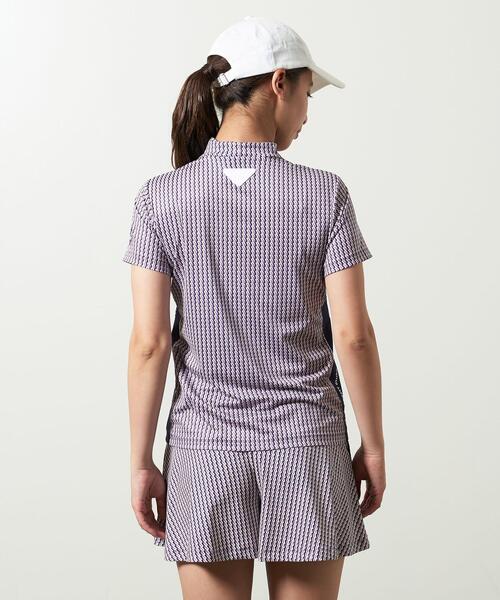 2025 ユナイテッドアローズゴルフ ウィメンズ カノコ モックネック L UNITED ARROWS GOLF（ユナイテッドアローズゴルフ）の「＜UNITED