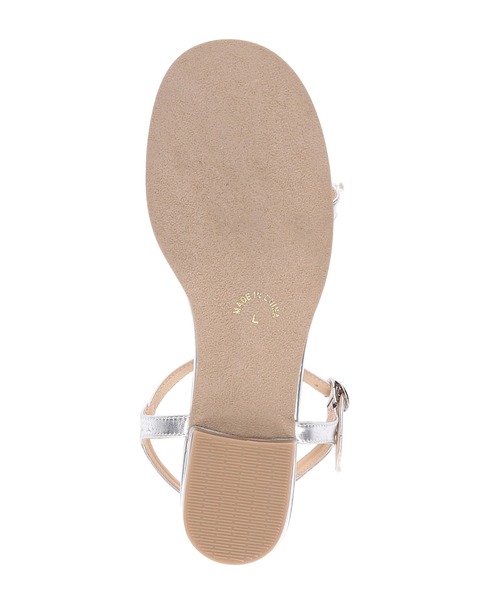 Juze（ジュゼ）の「パールフラットサンダル（サンダル・レディース・ブラック/シルバー・L/M/S）」の12枚目の写真