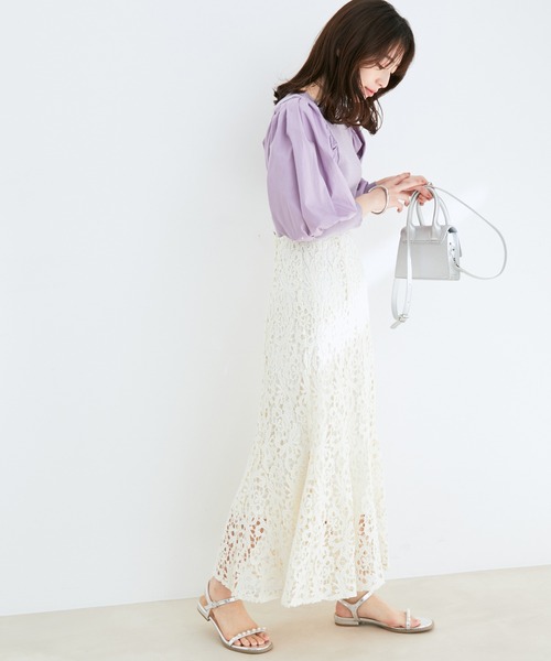 Juze（ジュゼ）の「パールフラットサンダル（サンダル・レディース・ブラック/シルバー・L/M/S）」の18枚目の写真