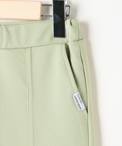LOVETOXIC(ラブトキシック)の「ジョーゼットフレアロングパンツ(その他パンツ・キッズ・サックスブルー/ブラック/エメラルド/グリーン・L/M/S/SS)」の9枚目の写真