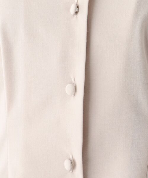 index（インデックス）の「◆フロントボタンペプラムブラウス【WEB限定サイズ】（シャツ/ブラウス・レディース・ライトグレー/グリーン/パープル・38/42/40/36）」の15枚目の写真