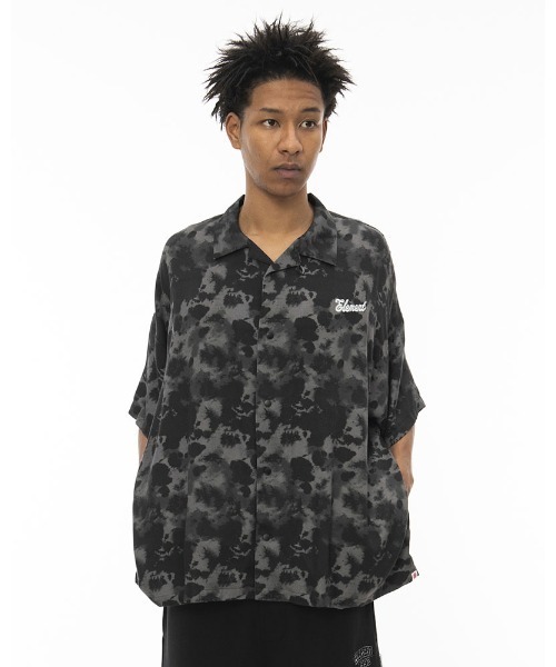 ELEMENT(エレメント)の「ELEMENT メンズ BIG SKATE ALOHA SS 半袖シャツ 【2022年夏モデル】/エレメントビッグシルエットシャツ(シャツ/ブラウス・メンズ・ブラック/グレー系その他・MEDIUM/LARGE/X-LARGE)」の12枚目の写真