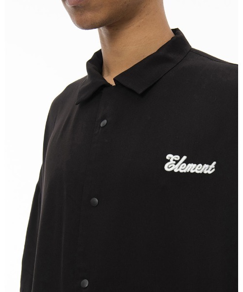 ELEMENT(エレメント)の「ELEMENT メンズ BIG SKATE ALOHA SS 半袖シャツ 【2022年夏モデル】/エレメントビッグシルエットシャツ(シャツ/ブラウス・メンズ・ブラック/グレー系その他・MEDIUM/LARGE/X-LARGE)」の5枚目の写真