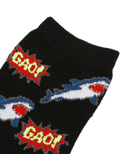 WEGO（ウィゴー）の「WEGO/ジョーズソックス（ソックス/靴下・レディース・ホワイト/ブラック/ブルー/ピンク・FREE）」の7枚目の写真