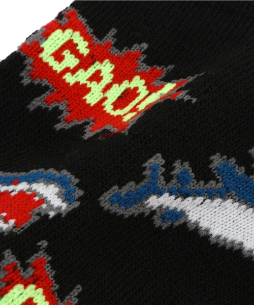 WEGO（ウィゴー）の「WEGO/ジョーズソックス（ソックス/靴下・レディース・ホワイト/ブラック/ブルー/ピンク・FREE）」の6枚目の写真