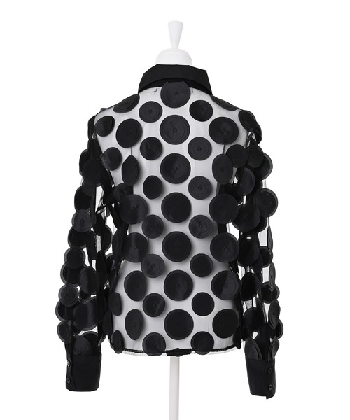 Narcissus  ナルシス　ドットブラウス Narcissus WEBSTORE 限定商品】ドットブラウス（シャツ/ブラウス