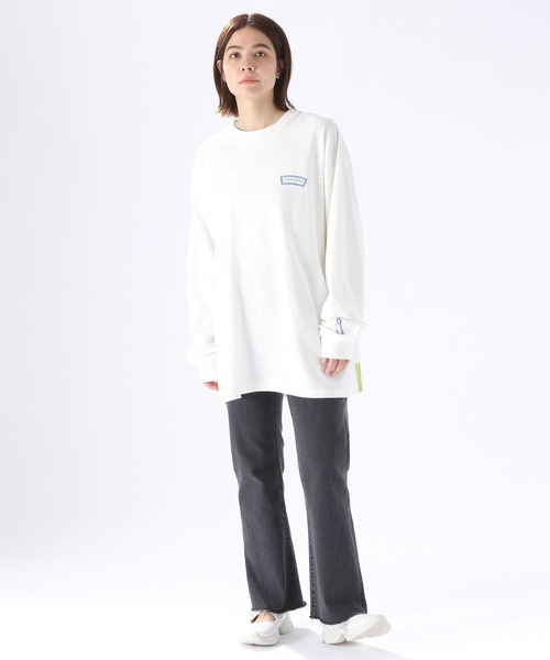 Fishs Eddy（フィッシュエディ）の「[Fishs Eddy(フィッシュエディ)]バックプリントロンT（Tシャツ/カットソー・レディース・ネイビー/オフホワイト・LARGE/MEDIUM）」の6枚目の写真