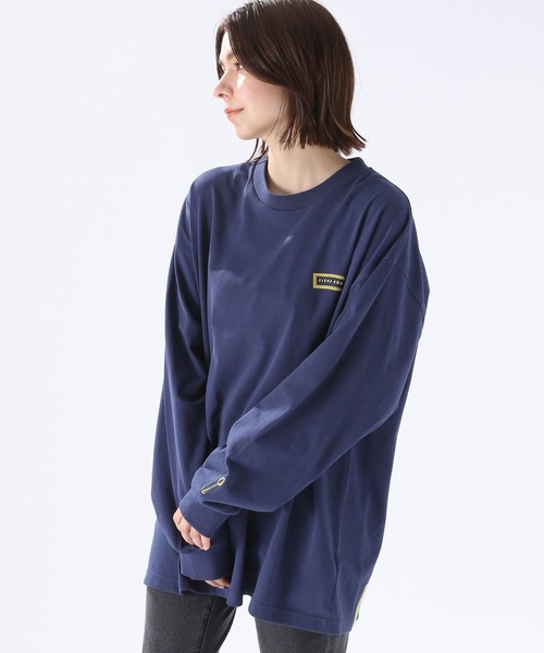 Fishs Eddy（フィッシュエディ）の「[Fishs Eddy(フィッシュエディ)]バックプリントロンT（Tシャツ/カットソー・レディース・ネイビー/オフホワイト・LARGE/MEDIUM）」の18枚目の写真