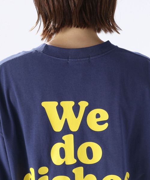 Fishs Eddy（フィッシュエディ）の「[Fishs Eddy(フィッシュエディ)]バックプリントロンT（Tシャツ/カットソー・レディース・ネイビー/オフホワイト・LARGE/MEDIUM）」の10枚目の写真