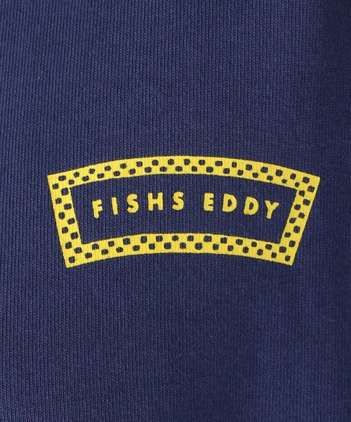 Fishs Eddy（フィッシュエディ）の「[Fishs Eddy(フィッシュエディ)]バックプリントロンT（Tシャツ/カットソー・レディース・ネイビー/オフホワイト・LARGE/MEDIUM）」の4枚目の写真