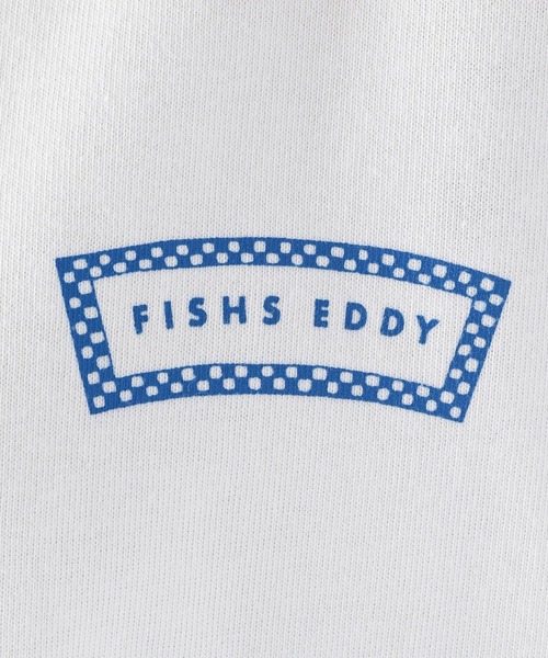 Fishs Eddy（フィッシュエディ）の「[Fishs Eddy(フィッシュエディ)]バックプリントロンT（Tシャツ/カットソー・レディース・ネイビー/オフホワイト・LARGE/MEDIUM）」の8枚目の写真