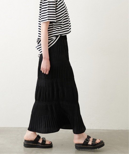 JOURNAL STANDARD（ジャーナルスタンダード）の「《追加》ミニプリーツシャーリングスカート（スカート・レディース・ブラック・36/38）」の15枚目の写真