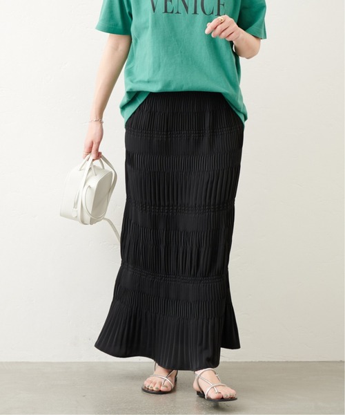 JOURNAL STANDARD（ジャーナルスタンダード）の「《追加》ミニプリーツシャーリングスカート（スカート・レディース・ブラック・36/38）」の10枚目の写真