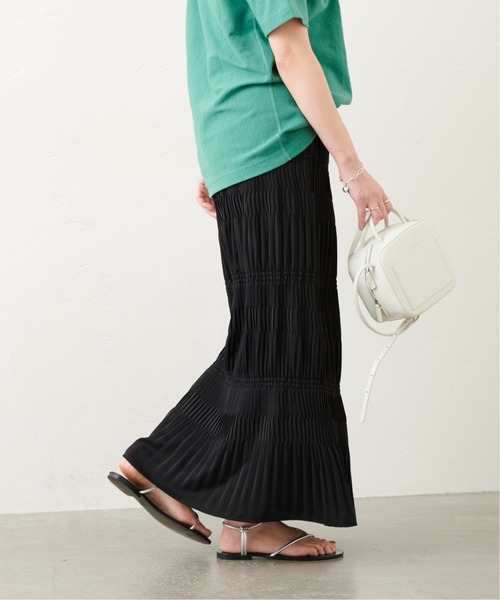 JOURNAL STANDARD（ジャーナルスタンダード）の「《追加》ミニプリーツシャーリングスカート（スカート・レディース・ブラック・36/38）」の13枚目の写真