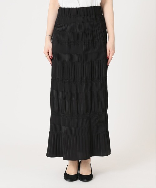 JOURNAL STANDARD（ジャーナルスタンダード）の「《追加》ミニプリーツシャーリングスカート（スカート・レディース・ブラック・36/38）」の5枚目の写真