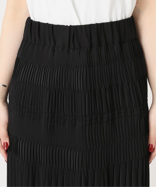 JOURNAL STANDARD（ジャーナルスタンダード）の「《追加》ミニプリーツシャーリングスカート（スカート・レディース・ブラック・36/38）」の3枚目の写真