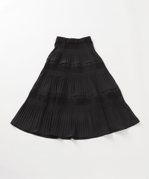 JOURNAL STANDARD（ジャーナルスタンダード）の「《追加》ミニプリーツシャーリングスカート（スカート・レディース・ブラック・36/38）」の6枚目の写真
