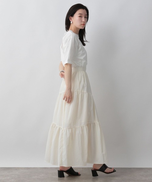 LOWRYS FARM(ローリーズファーム)の「カットアウトTシャツ 296729(Tシャツ/カットソー・レディース・ホワイト/ブラック/ブラウン・FREE)」の9枚目の写真