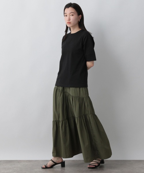 LOWRYS FARM(ローリーズファーム)の「カットアウトTシャツ 296729(Tシャツ/カットソー・レディース・ホワイト/ブラック/ブラウン・FREE)」の14枚目の写真