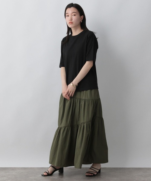 LOWRYS FARM(ローリーズファーム)の「カットアウトTシャツ 296729(Tシャツ/カットソー・レディース・ホワイト/ブラック/ブラウン・FREE)」の15枚目の写真