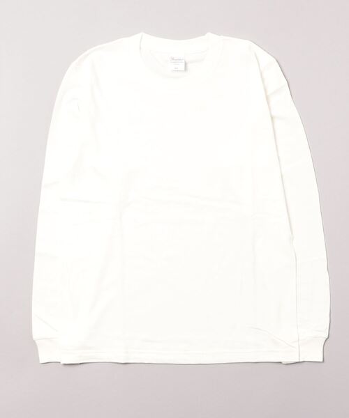 Printstar（プリントスター）の「Printstar / 5.6オンス ヘビーウェイトLS-Tシャツ（+リブ） / 00110-CLL（Tシャツ/カットソー・レディース・ホワイト/ブラック/ネイビー/グレー/カーキ/アイボリー・SMALL/MEDIUM/LARGE/X-LARGE/XX-LARGE/X-SMALL）」の4枚目の写真