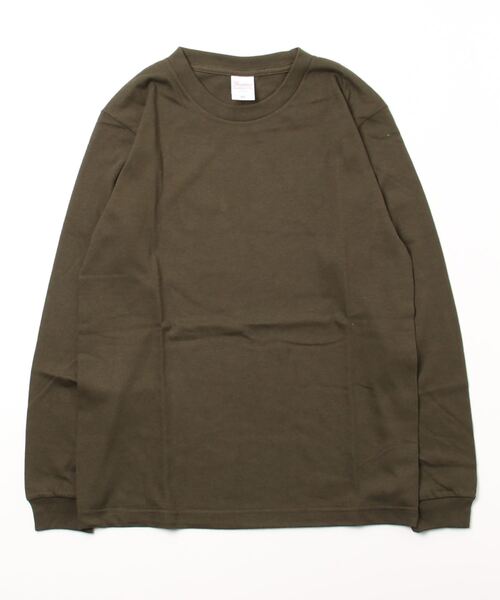 Printstar（プリントスター）の「Printstar / 5.6オンス ヘビーウェイトLS-Tシャツ（+リブ） / 00110-CLL（Tシャツ/カットソー・レディース・ホワイト/ブラック/ネイビー/グレー/カーキ/アイボリー・SMALL/MEDIUM/LARGE/X-LARGE/XX-LARGE/X-SMALL）」の7枚目の写真