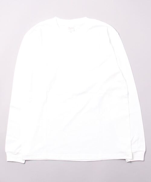 Printstar（プリントスター）の「Printstar / 5.6オンス ヘビーウェイトLS-Tシャツ（+リブ） / 00110-CLL（Tシャツ/カットソー・レディース・ホワイト/ブラック/ネイビー/グレー/カーキ/アイボリー・SMALL/MEDIUM/LARGE/X-LARGE/XX-LARGE/X-SMALL）」の19枚目の写真