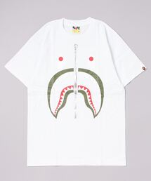 ア ベイシング エイプ 1ST カモ シャーク Tシャツ ブラック×グリーン A BATHING APE '1ST CAMO SHARK TEE'シャーク Tシャツ カモ 猿