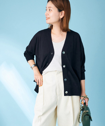 JOURNAL STANDARD（ジャーナルスタンダード）の「【＆FUNCTION】ウォッシャブルUV天竺カーディガン（ニット/セーター）」