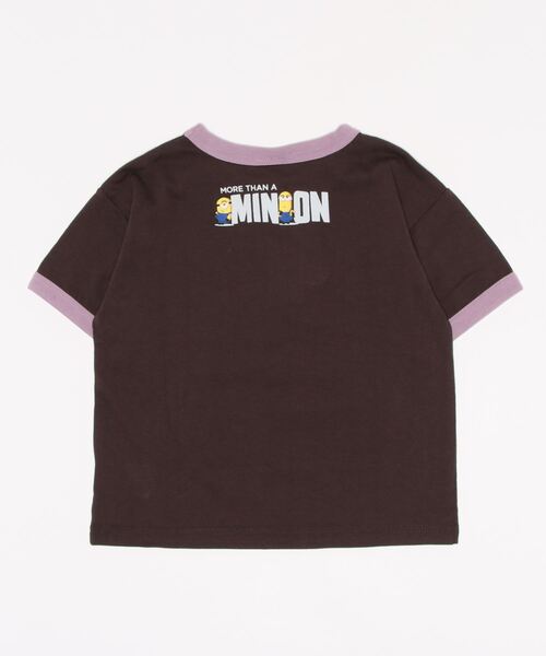 Right-on(ライトオン)の「リンガーTシャツ「ミニオン」(Tシャツ/カットソー・キッズ・ベージュ/イエロー/カーキブラウン/ブラック・140/120/130/105/150)」の8枚目の写真