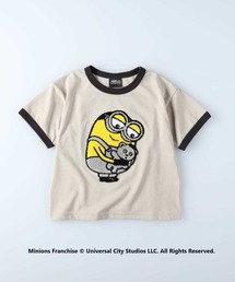 Right-on | リンガーTシャツ「ミニオン」(Tシャツ/カットソー)