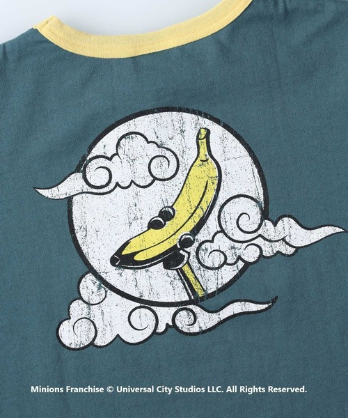 Right-on(ライトオン)の「リンガーTシャツ「ミニオン」(Tシャツ/カットソー・キッズ・ベージュ/イエロー/カーキブラウン/ブラック・140/120/130/105/150)」の17枚目の写真