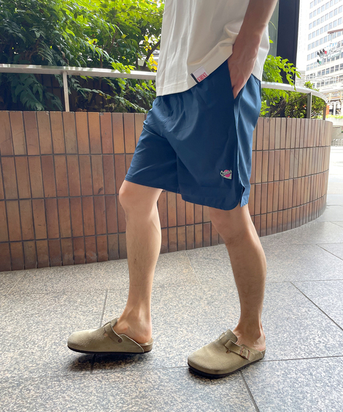 Oriens JOURNAL STANDARD(オリエンス ジャーナルスタンダード)の「ナイロンボックスショーツ(その他パンツ・メンズ・パープル/ネイビー/イエロー/モスグリーン・MEDIUM/LARGE)」の5枚目の写真