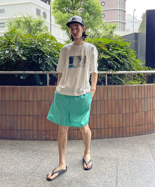 Oriens JOURNAL STANDARD(オリエンス ジャーナルスタンダード)の「ナイロンボックスショーツ(その他パンツ・メンズ・パープル/ネイビー/イエロー/モスグリーン・MEDIUM/LARGE)」の8枚目の写真