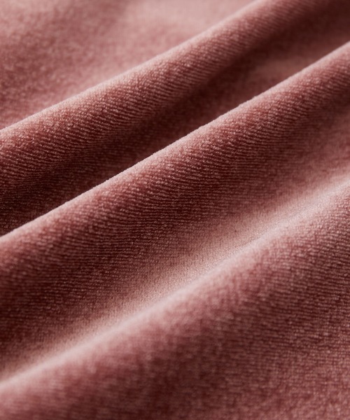 VIS（ビス）の「【洗える】ベロアプルオーバー（Tシャツ/カットソー・レディース・ブラック/ベージュ/ピンク系その他・FREE）」の21枚目の写真