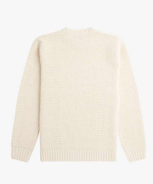 FRED PERRY ホワイト ニットセーター M  ウール100% 楽天市場】FRED PERRY/フレッドペリー TEXTURED LAMBSWOOL