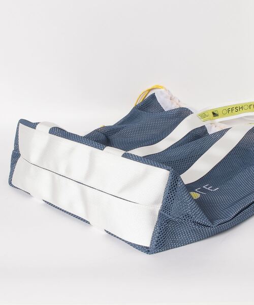 OFFSHORE（オフショア）の「OS×WEEKEND(ER) MESH BAG/オフショア×ウィークエンダー メッシュバッグ（トートバッグ・メンズ・ネイビー・ONESIZE）」の11枚目の写真