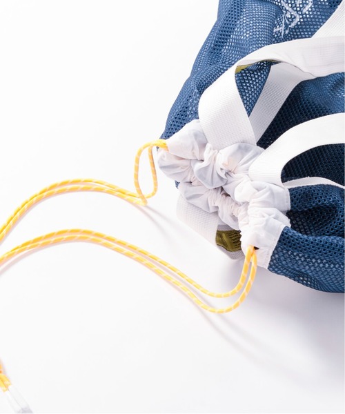 OFFSHORE（オフショア）の「OS×WEEKEND(ER) MESH BAG/オフショア×ウィークエンダー メッシュバッグ（トートバッグ・メンズ・ネイビー・ONESIZE）」の4枚目の写真