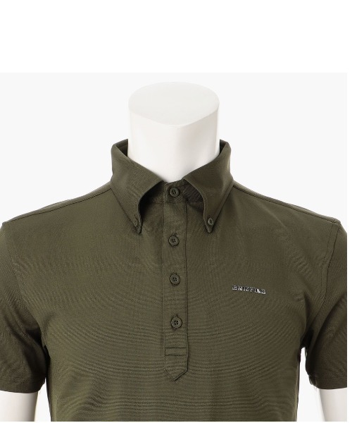 BRIEFING(ブリーフィング)の「【ブリーフィングゴルフ】MENS DRESS BD SHIRT/メンズドレスBDシャツ(ポロシャツ・メンズ・ホワイト/チャコールグレー/ブラック/ネイビー/グリーン系その他2/オリーブ・M/L/S)」の18枚目の写真