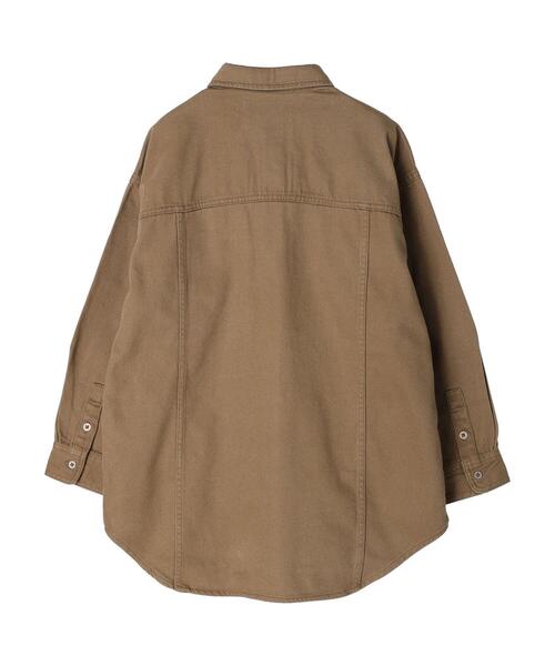 セール】ヘビーウエイトarmyオーバーシャツ（デニムジャケット