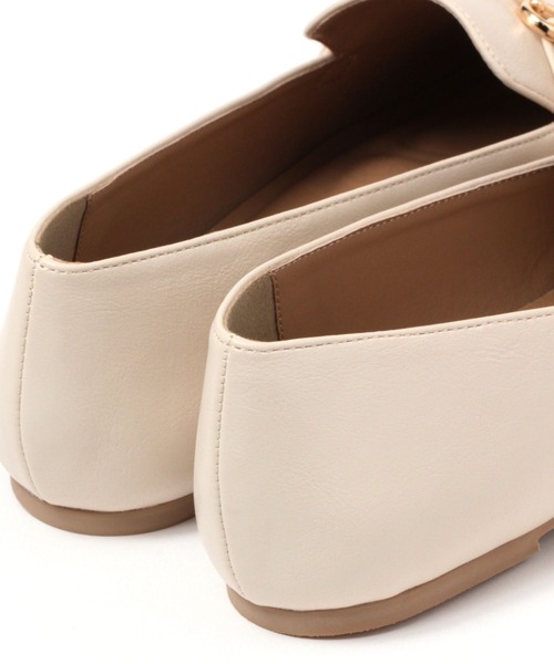 studio CLIP（スタディオクリップ）の「柔らかビットローファー（ローファー・レディース・ブラック/オフホワイト・MEDIUM/LARGE）」の15枚目の写真