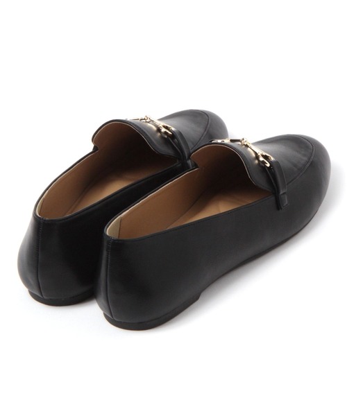 studio CLIP（スタディオクリップ）の「柔らかビットローファー（ローファー・レディース・ブラック/オフホワイト・MEDIUM/LARGE）」の12枚目の写真