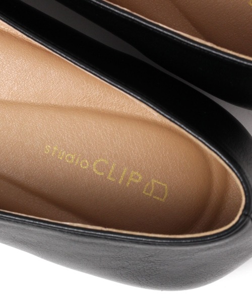 studio CLIP（スタディオクリップ）の「柔らかビットローファー（ローファー・レディース・ブラック/オフホワイト・MEDIUM/LARGE）」の10枚目の写真