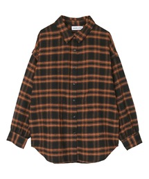 2wayスリーブチェックシャツ